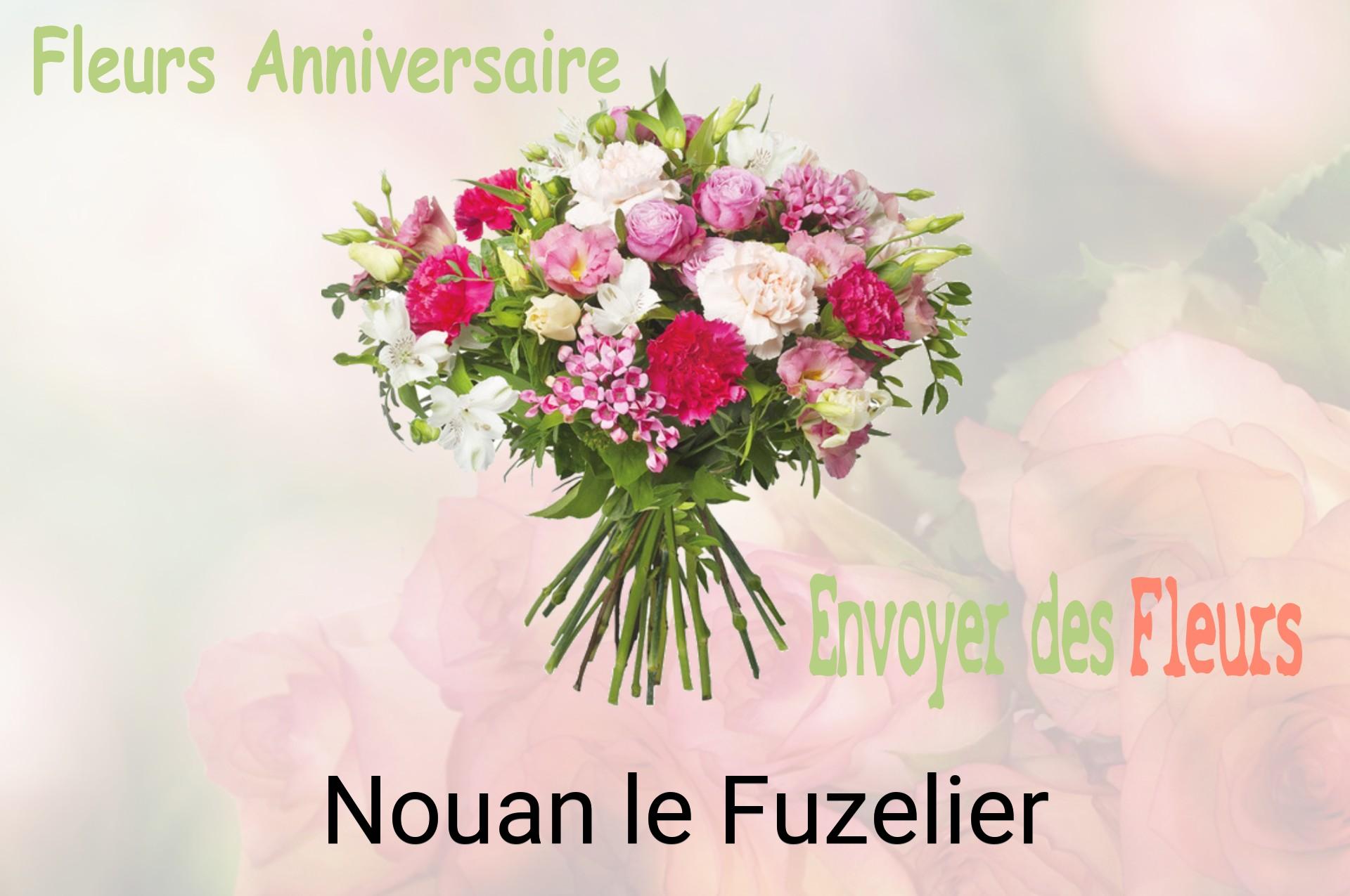 Bouquet de fleurs d’anniversaire livré à Nouan-le-Fuzelier